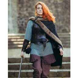 Viking cloak Bjorn black