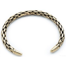 Braided bronze bracelet