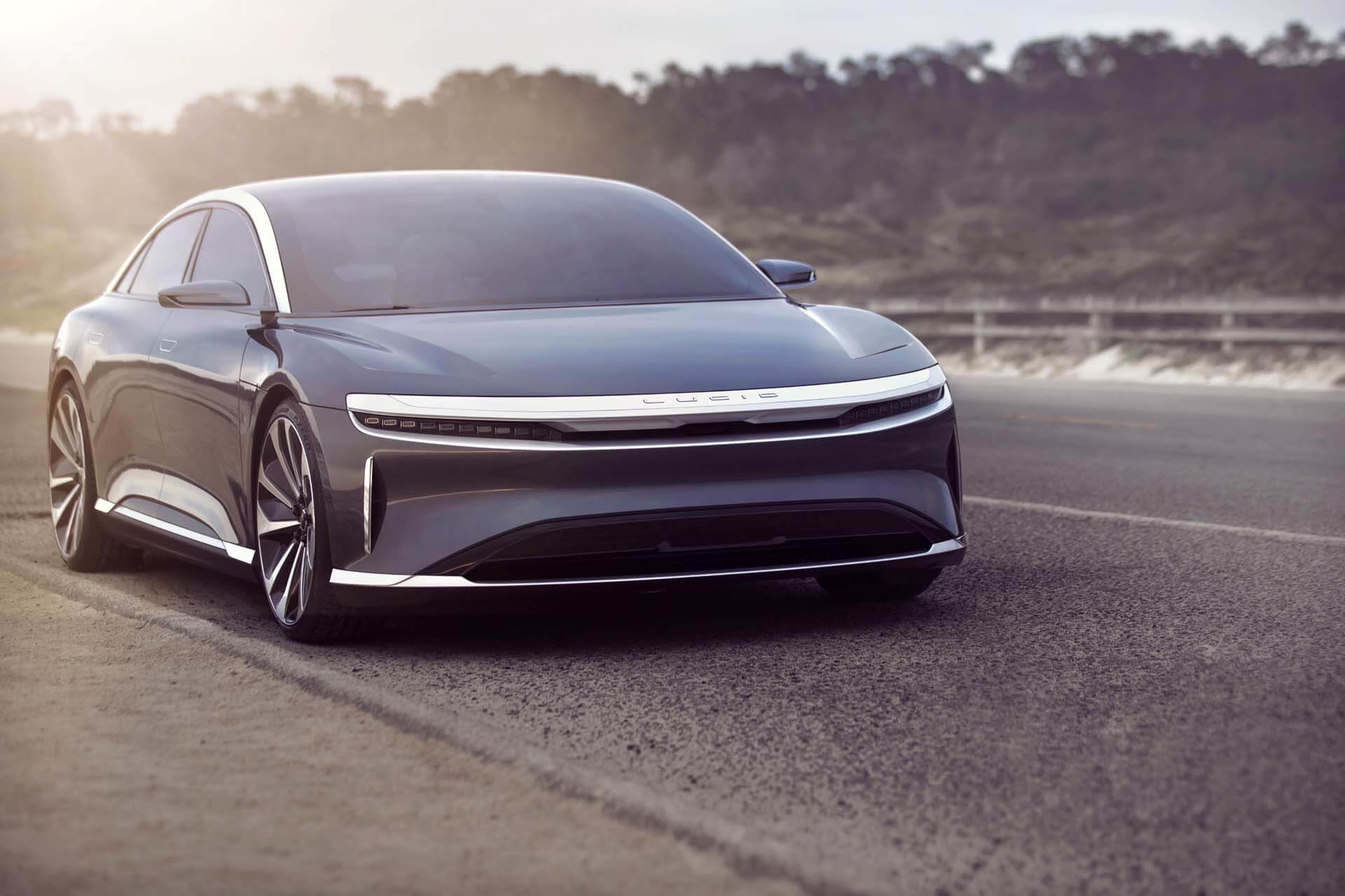 837 kilometer op één acculading met de Lucid Air