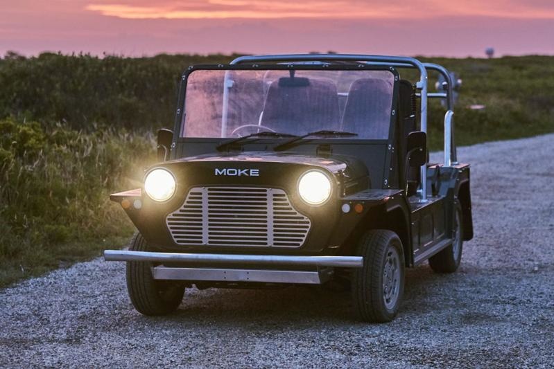 De elektrische Mini Moke