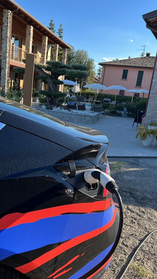 Op vakantie met de Tesla