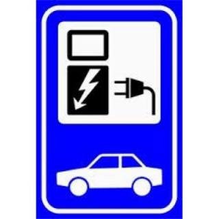 Verkeersbord elektrische auto E08o