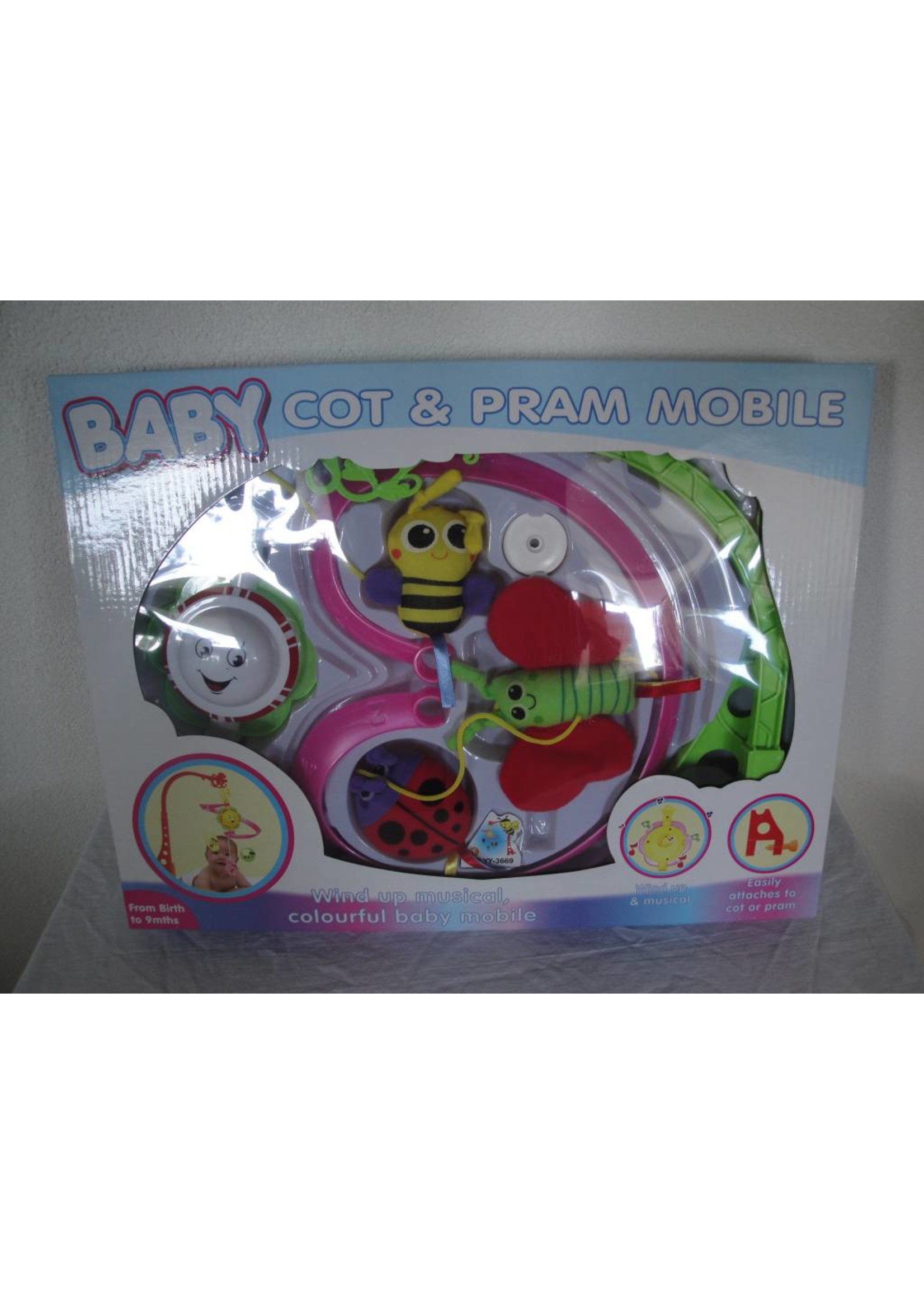 Opwindbare baby mobiel