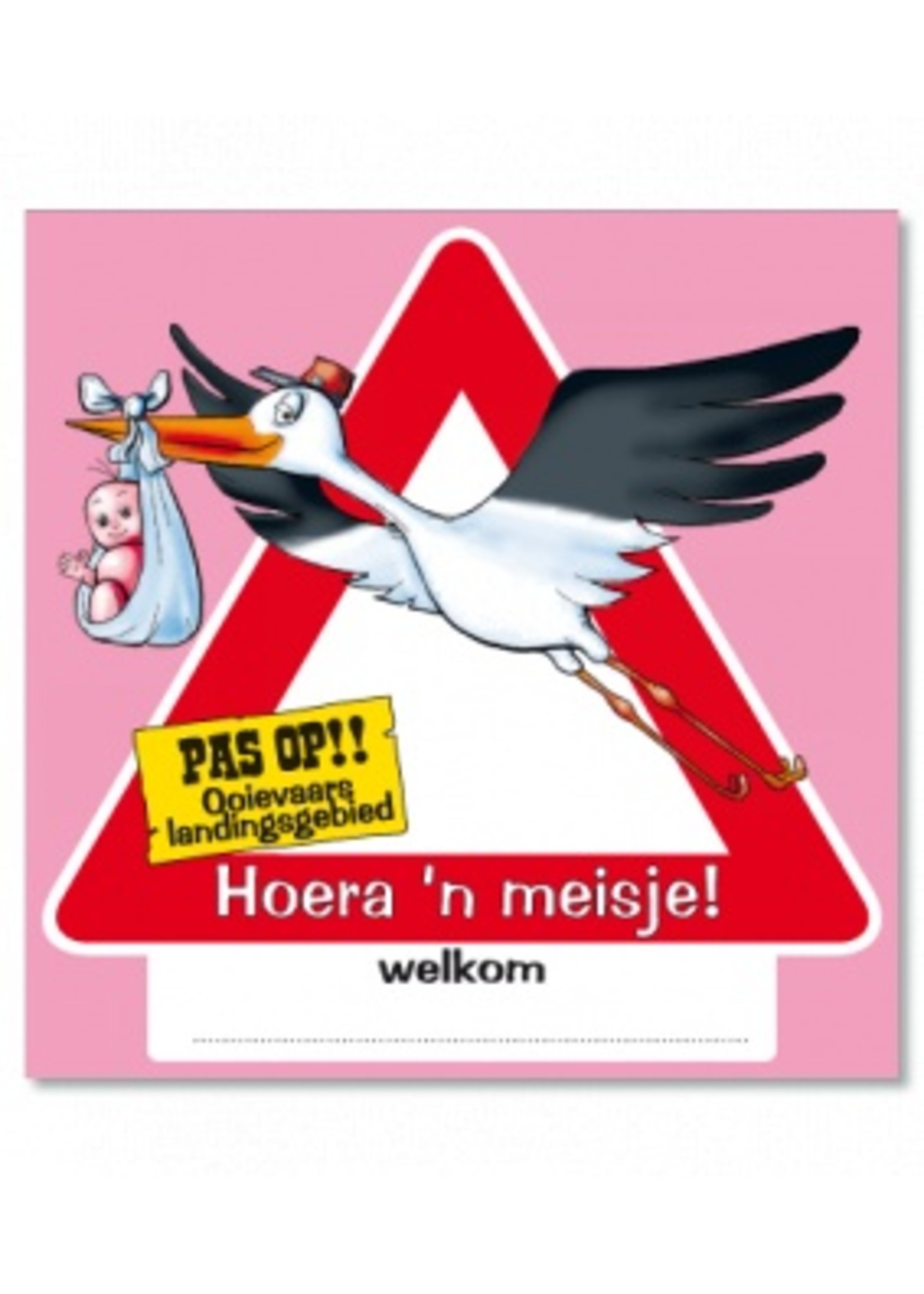 Huldeschild geboorte Meisje