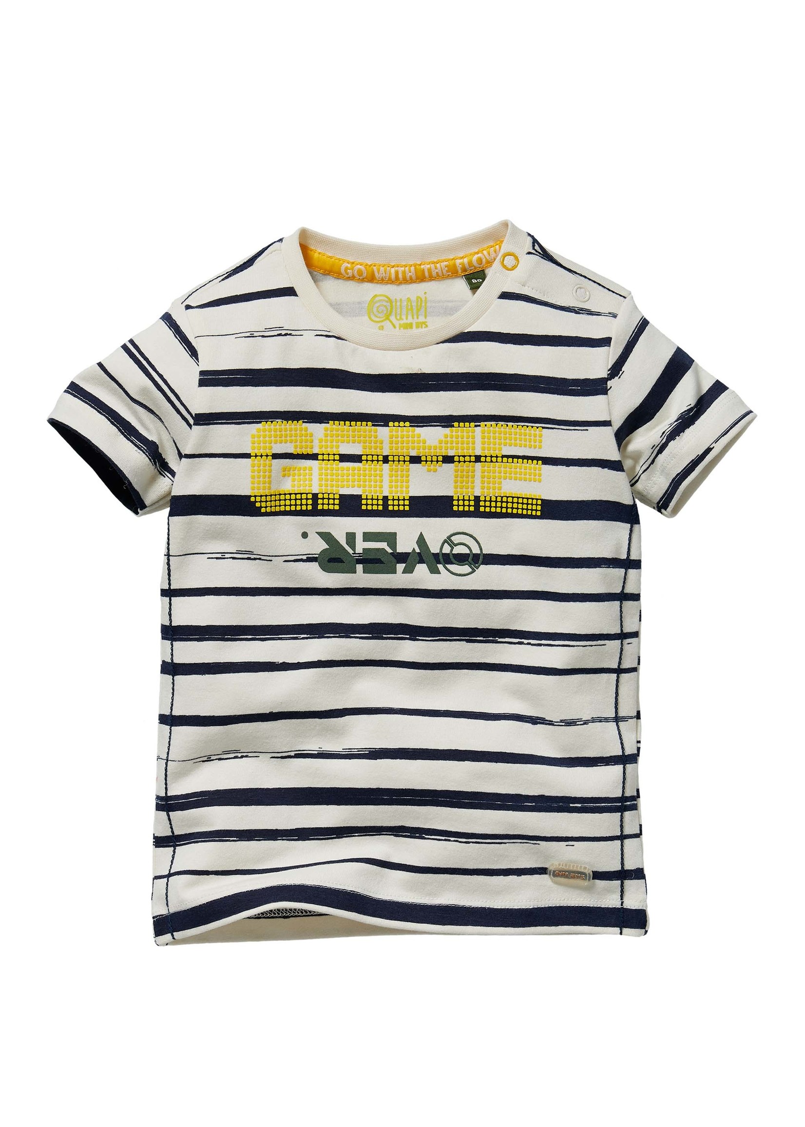 Quapi Shortsleeve Gali Dark Blue Stripe