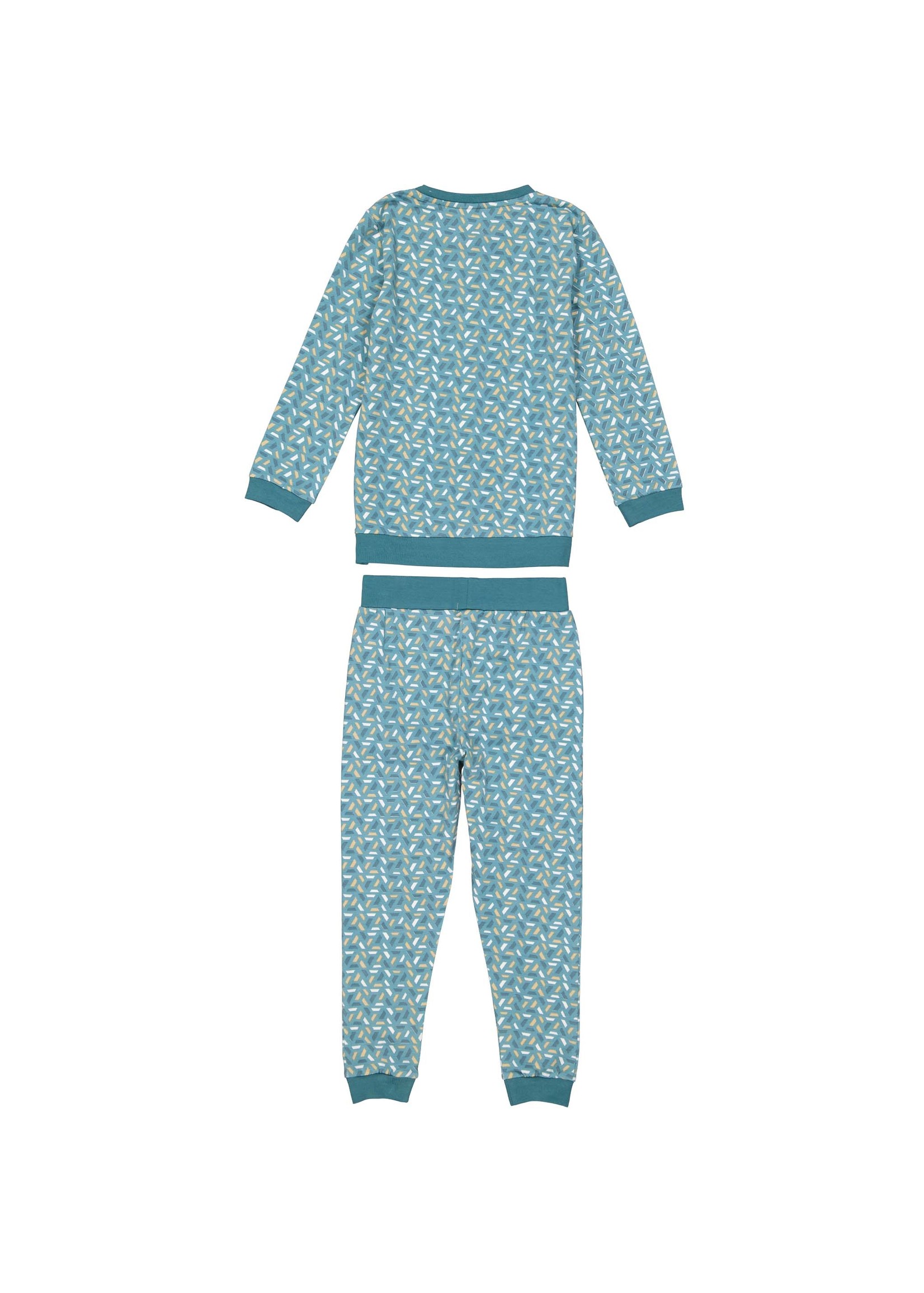 Quapi Pyjama Puck Mint Geomatric
