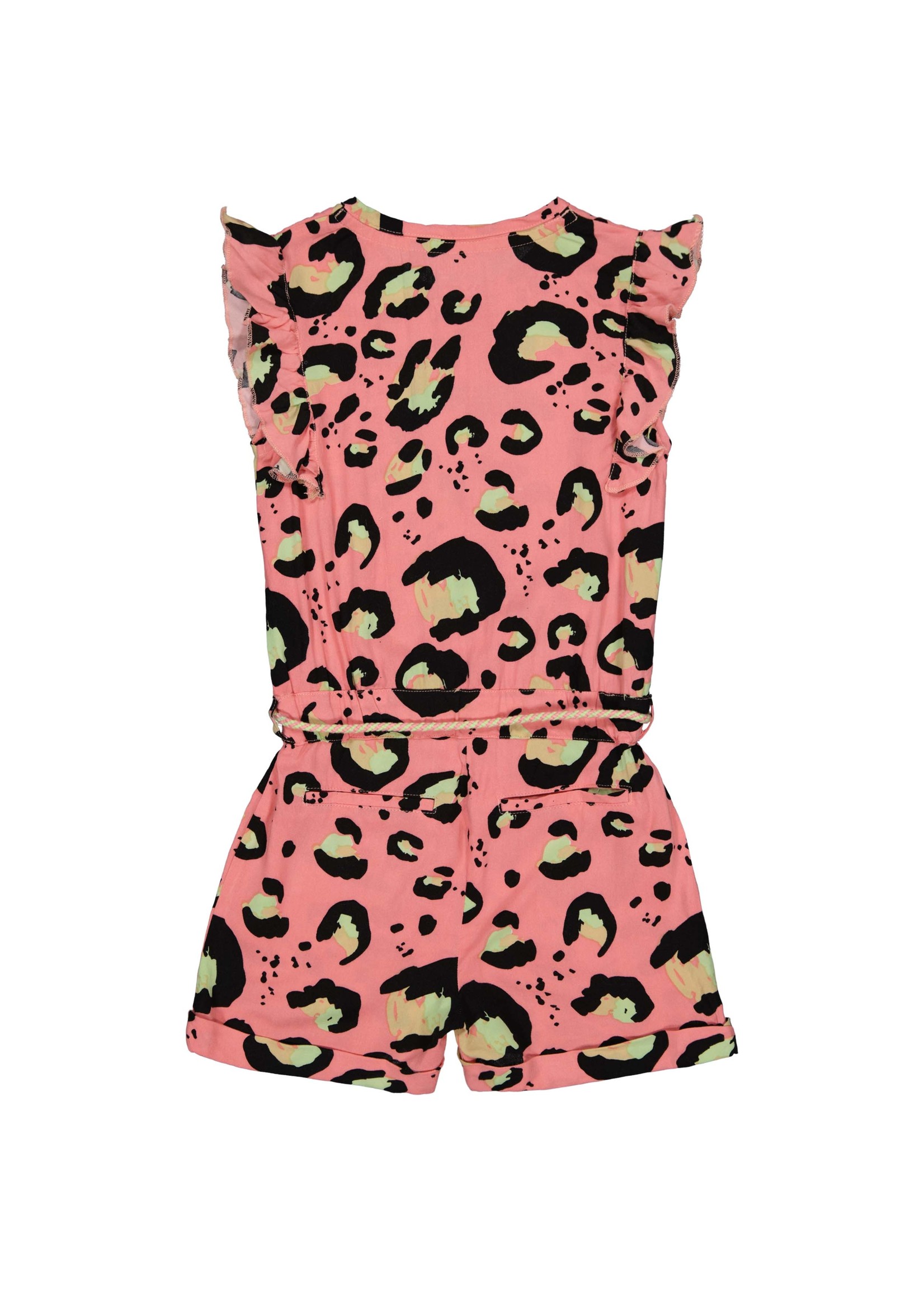 Quapi Jumpsuit Marcia AOP Pink Poppy Animal