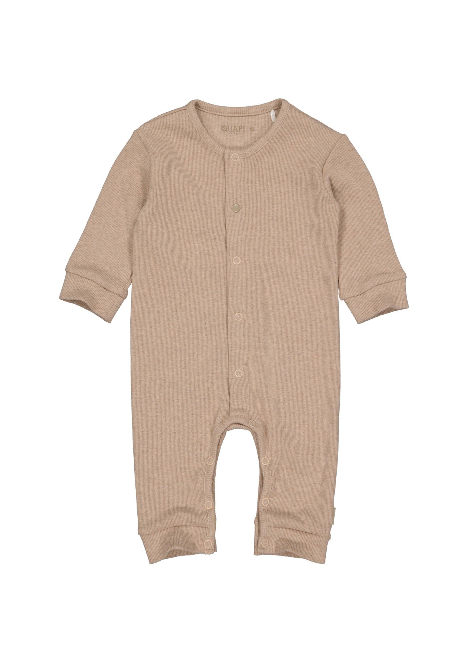 Quapi Playsuit Ricky Taupe Melange