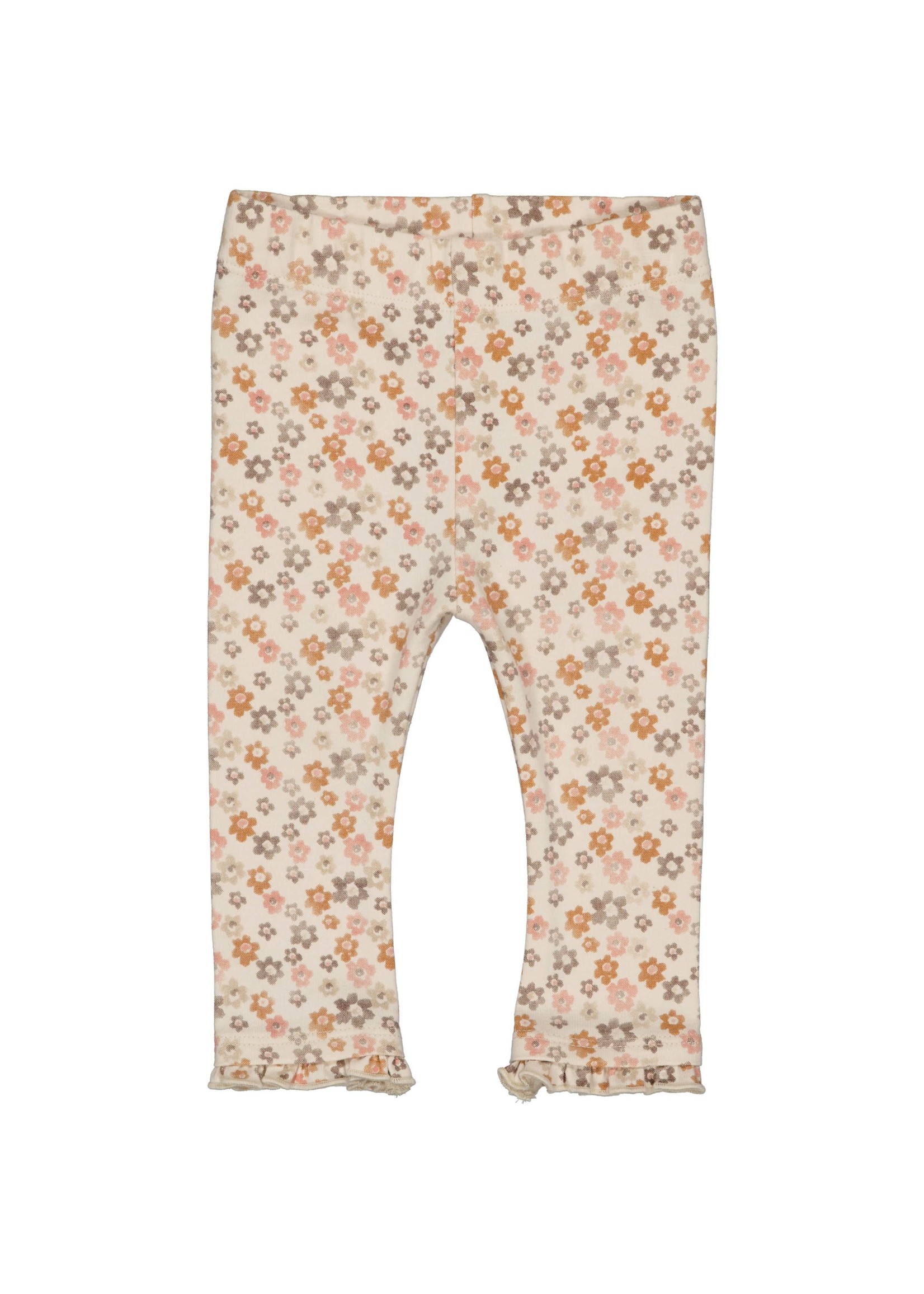 Quapi Legging Rosan AOP Creme Flowers