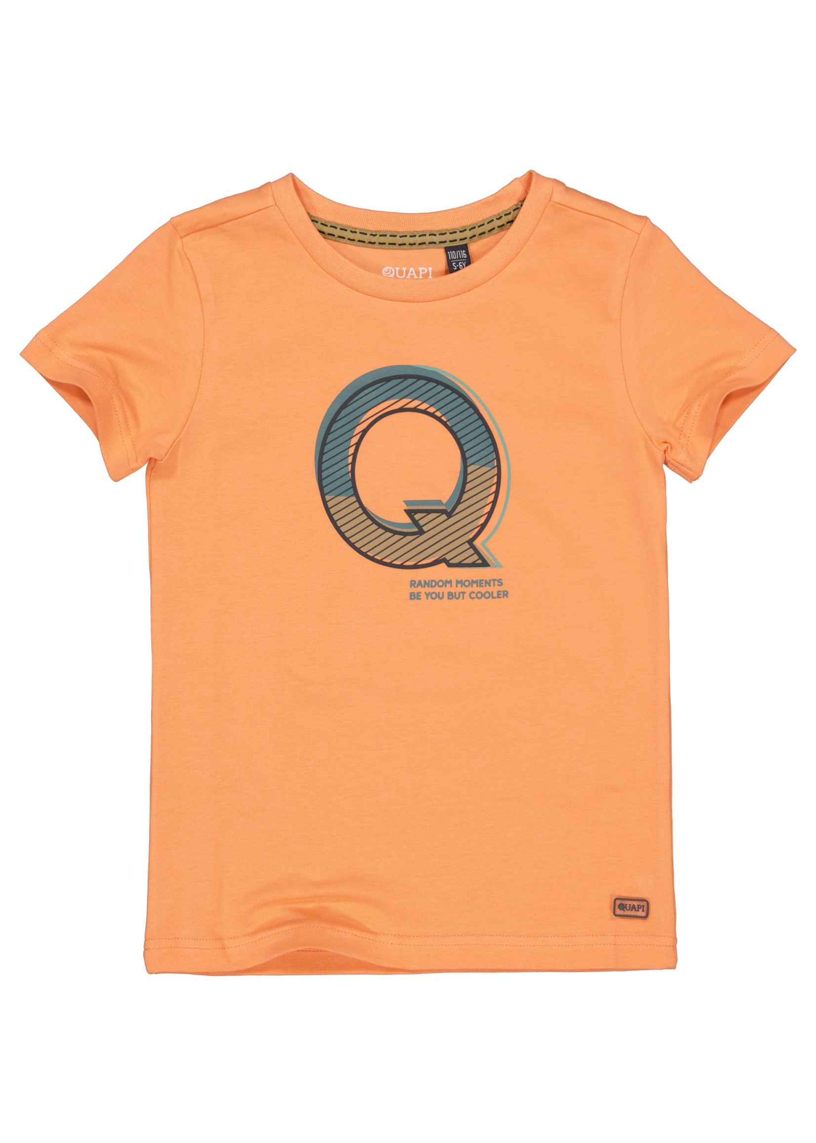 Quapi Shirt Tarek Orange Mandarin