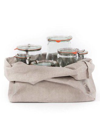 UASHMAMA® Magazine Sac Gris UASHMAMA® Magazine Sac Gris