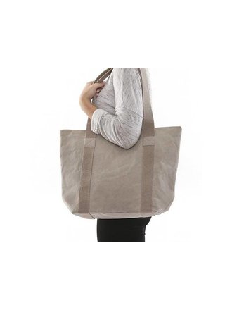 UASHMAMA® Shopper Iki Gris (végétalien) UASHMAMA® Shopper Iki Gris (végétalien)