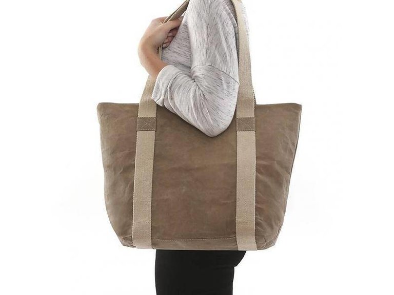 UASHMAMA® Shopper Iki Olive (vegan)