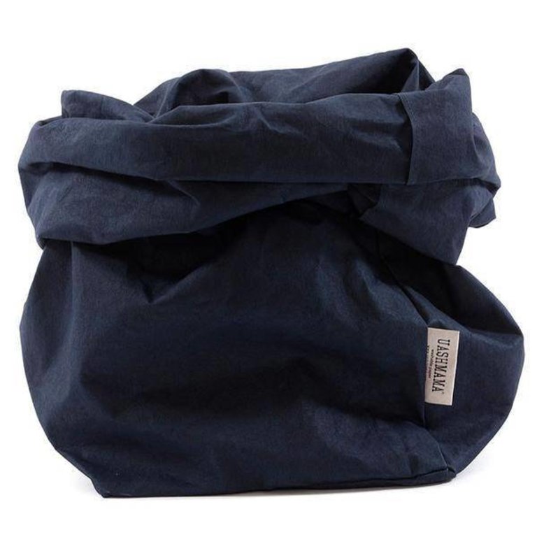 UASHMAMA® Sac en papier Bleu foncé