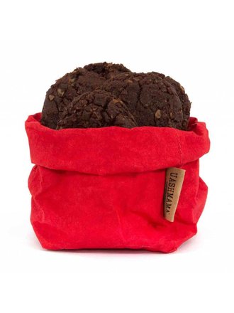 UASHMAMA® Paper Bag Poppy Red