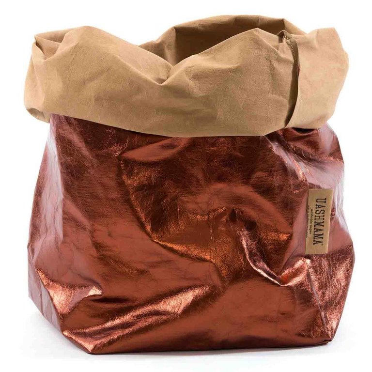 UASHMAMA® SALE! Paper Bag Natural / Copper