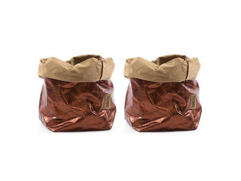 UASHMAMA® SALE! Paper Bag Natural / Copper