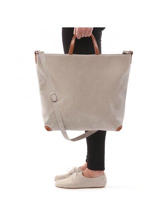 UASHMAMA® Sac à main tout gris UASHMAMA® Sac à main tout gris