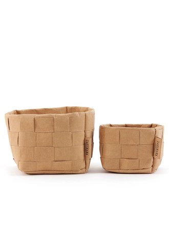 UASHMAMA® SALE! Paper Bag Intrecciato Small Basic