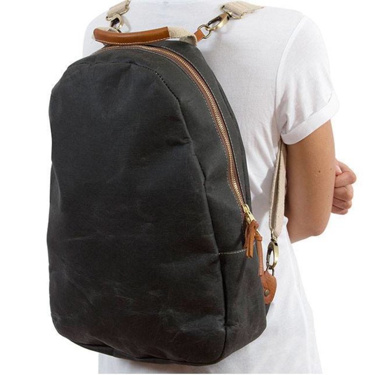 UASHMAMA® Backpack Memmo Black