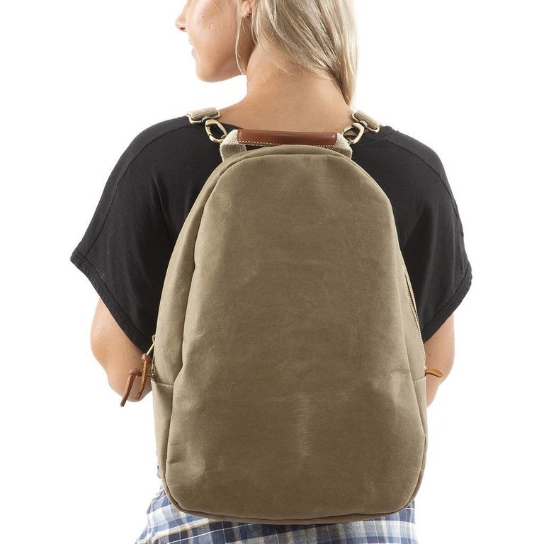 UASHMAMA® Backpack Memmo Olive