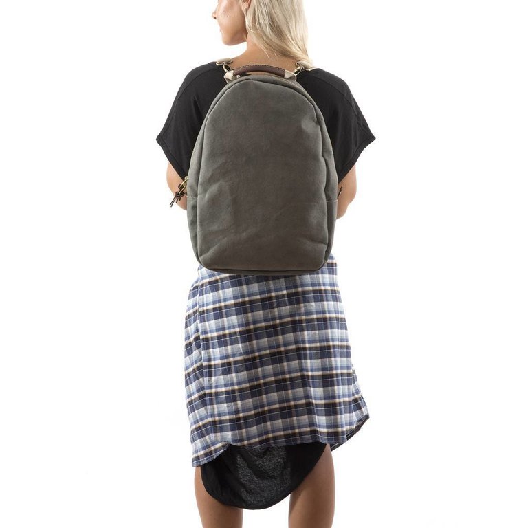 UASHMAMA® Backpack Memmo Dark grey