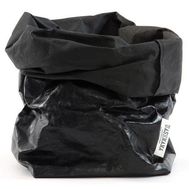 Paper Bag Metallic Black FirmaWold Wholesale UASHMAMA