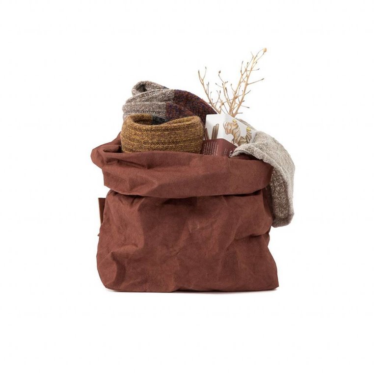 UASHMAMA® Sac en papier Brandy