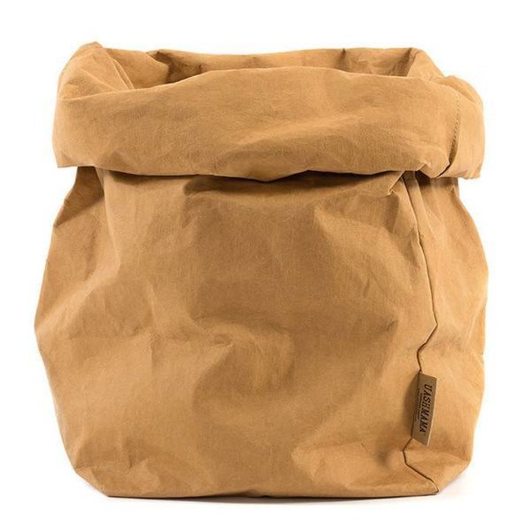 UASHMAMA® Sac en papier Camel