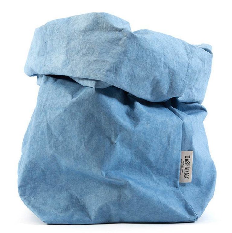 UASHMAMA® Sac en papier Indigo