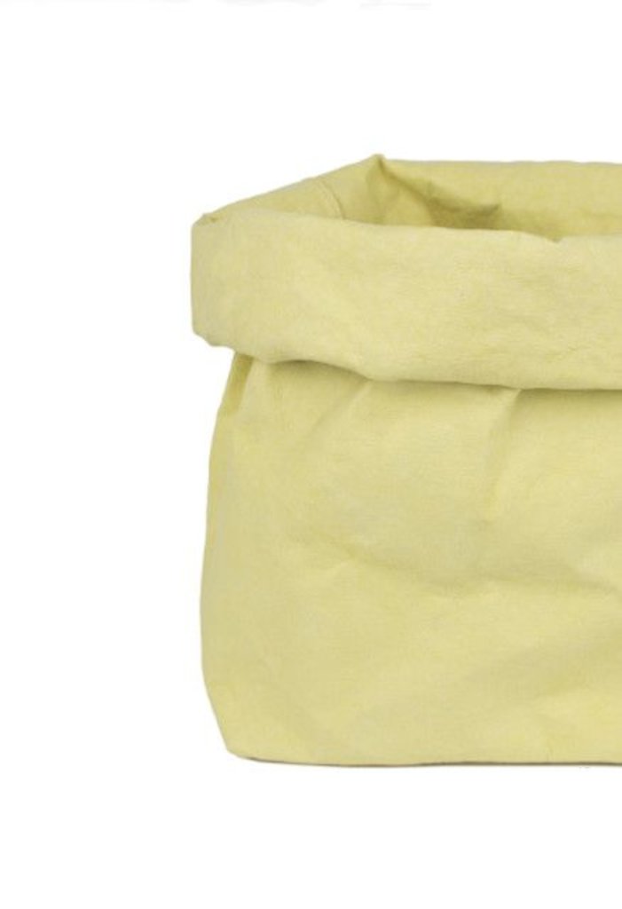 UASHMAMA® Paper Bag Light Yellow