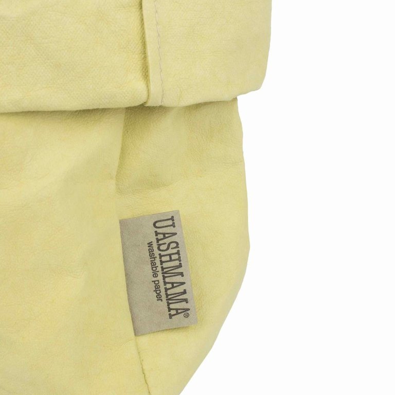 UASHMAMA® Paper Bag Light Yellow