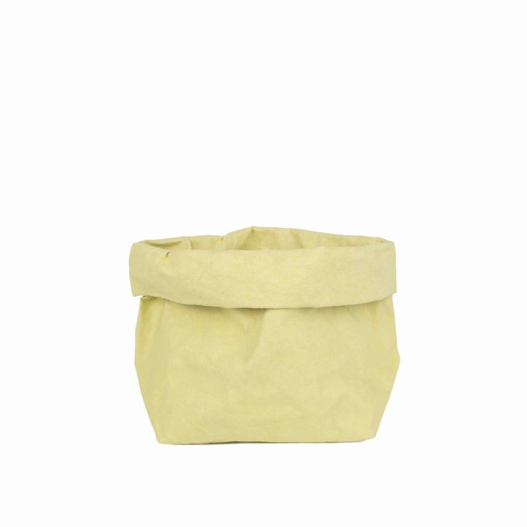 UASHMAMA® Paper Bag Light Yellow