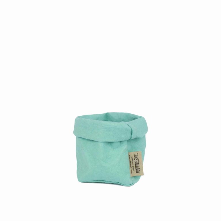 UASHMAMA® Paper Bag Ocean Blue