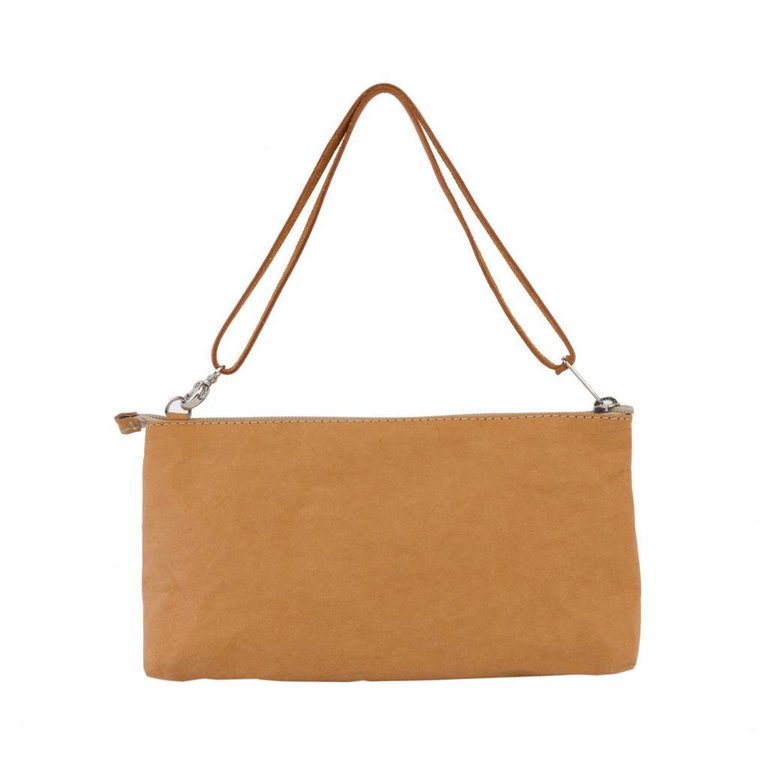 UASHMAMA® Handbag La Busta Camel