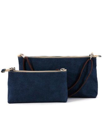 UASHMAMA® Sac à main La Busta Bleu foncé UASHMAMA® Sac à main La Busta Bleu foncé