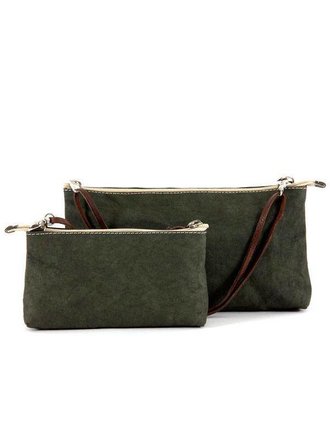 UASHMAMA® Sac à main La Busta Vert foncé UASHMAMA® Sac à main La Busta Vert foncé