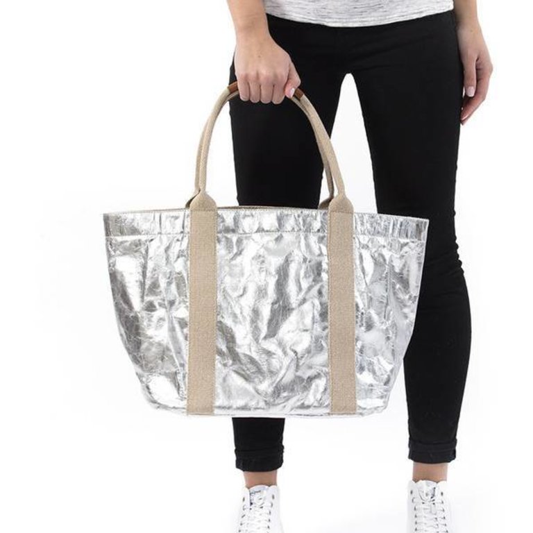 UASHMAMA® Giulia Bag Silver