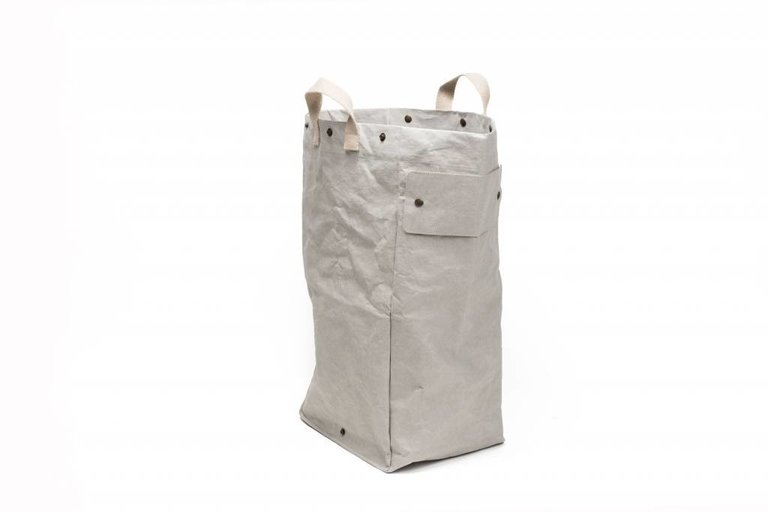 UASHMAMA® Sac à linge gris