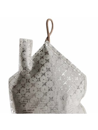 UASHMAMA® Deco Home Print Large Gray / Silver