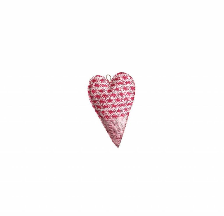 UASHMAMA® Deco Heart Print Small White / Tuscany