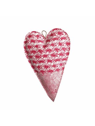 UASHMAMA® Deco Heart Large Print White/Toscana
