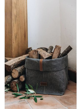 UASHMAMA® Dado Boîte Petit Gris foncé