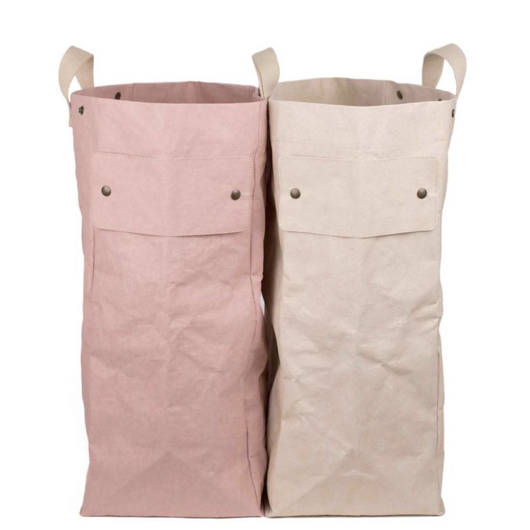 UASHMAMA® Laundry Bag Quarzo Rosa