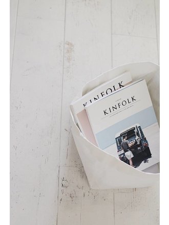 UASHMAMA® Magazine Sac Blanc