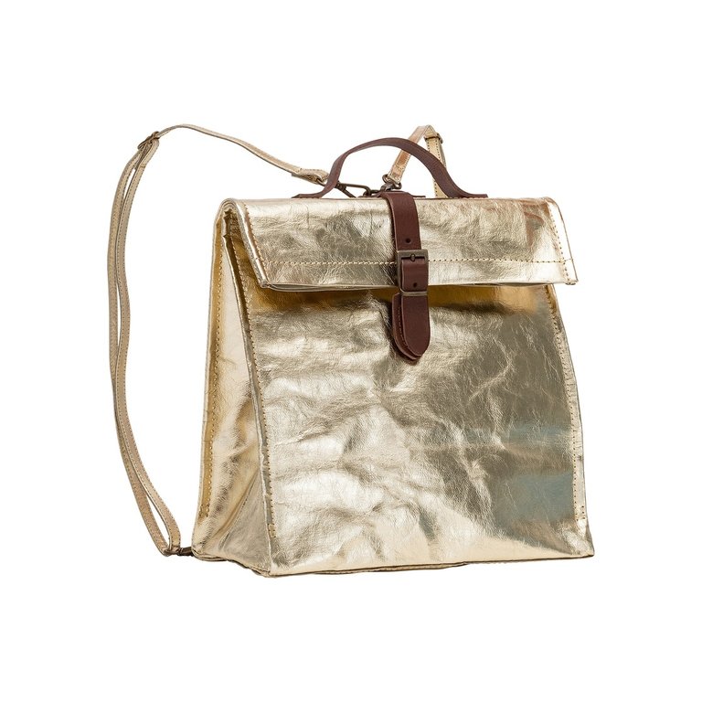UASHMAMA® Lunch Bag Zaino (Backpack) - Metallic