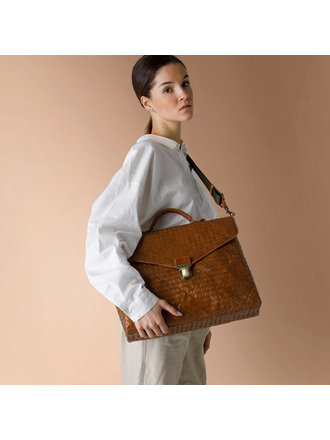 UASHMAMA® NOUVEAU! Sac Cartella - tressé UASHMAMA® NOUVEAU! Sac Cartella - tressé