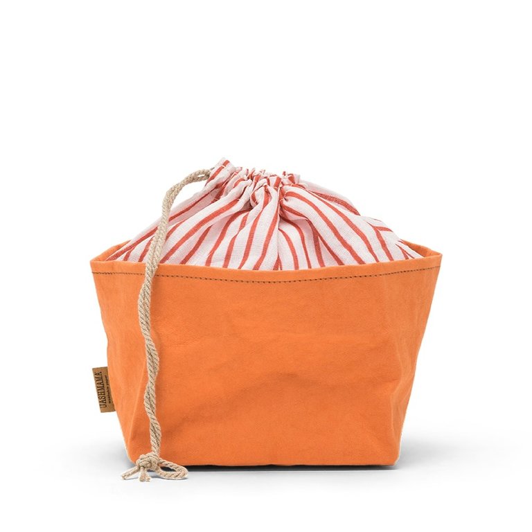 UASHMAMA® NEW! Porta Pane - bread basket with linen closure