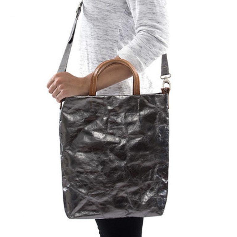 UASHMAMA® Otti lined Metallic handbag