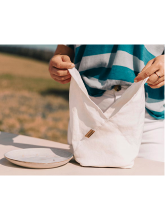 UASHMAMA® NOUVEAU! SAC À PAIN FIOCCO LINO PETIT